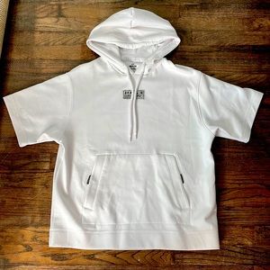 Men’s Under Armour Summit Knit SS Hoodie in White